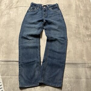 Vtg Levis Jeans Student 14Reg 27x29 Medium Wash 505 Regular Straight Leg Denim